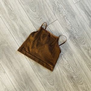 Cotton on brown bralettes.